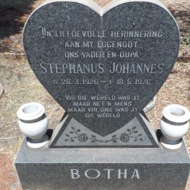BOTHA Stephanus Johannes 1926-1976