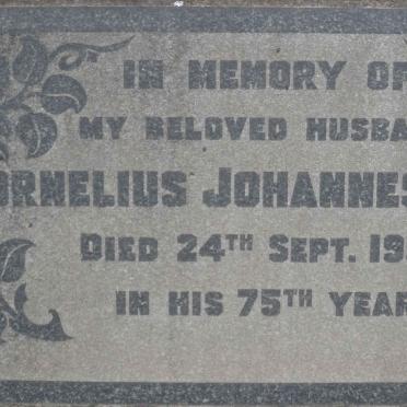 BOTHA Cornelius Johannes-1954