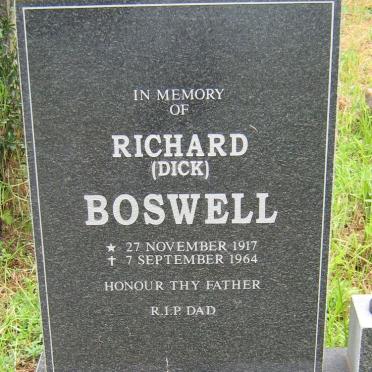 BOSWELL Richard 1917-1964