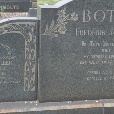 BOTHA Frederik Jacobus 1916-1992 &amp; Violet Millicent 1918-1999 :: BOTHA Loraine Beuller 1939-1948