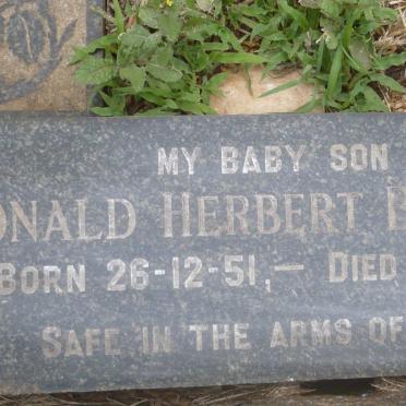 BOOYSEN Donald Herbert 1951-1954