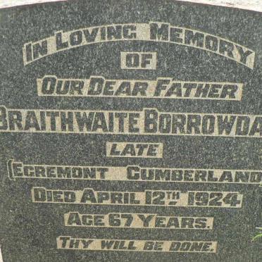 BORROWDALE Braithwaite -1924