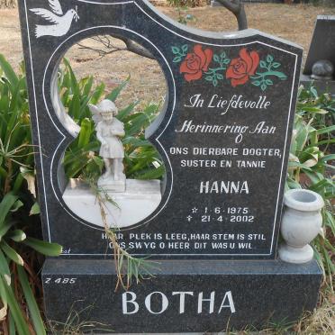 BOTHA Hanna 1975-2002