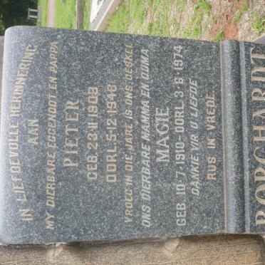 BORCHARDT Pieter 1909-1948 &amp; Magie 1910-1974