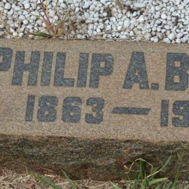 BRINK Philip A. 1863-1922