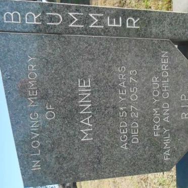 BRUMMER Mannie -1973