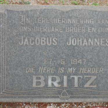 BRITZ Jacobus Johannes -1947