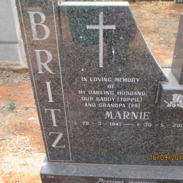 BRITZ Marnie 1947-2001