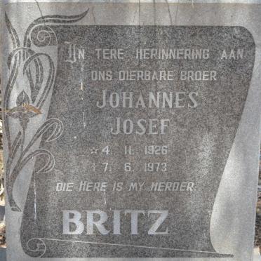 BRITZ Johannes Josef 1926-1973
