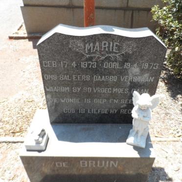 BRUIN Marié, de 1973-1973