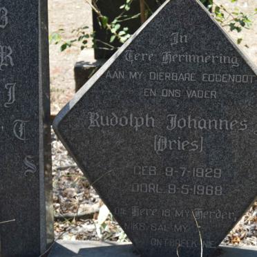 BRITS Rudolph Johannes A. 1929-1968