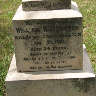 BUTTER William R.J.  -1910