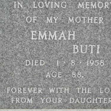 BUTI Emmah -1958