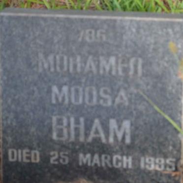 BHAM Mohamen Moosa -1935