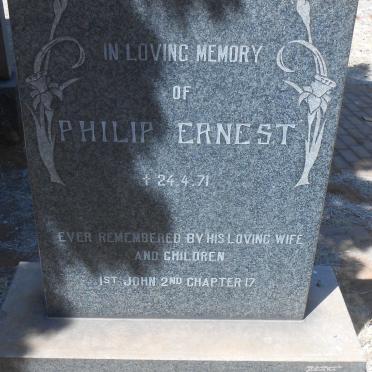 CAIN Philip Ernest -1971