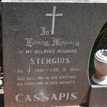 CASSAPIS Stergios 1921-1982