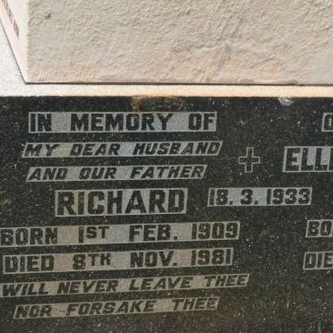 CAMPBELL Richard 1909-1981 &amp; Ellen Julia WALKER 1912-1995