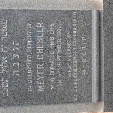 CHESLER Meyer -1962