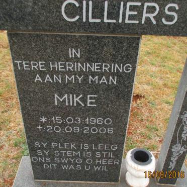 CILLIERS Mike 1960-2006
