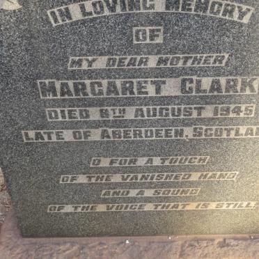 CLARK Margaret -1945