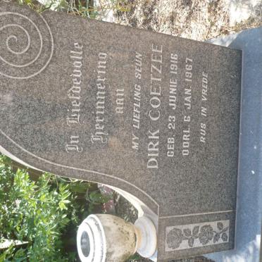 COETZEE Dirk 1916-1967