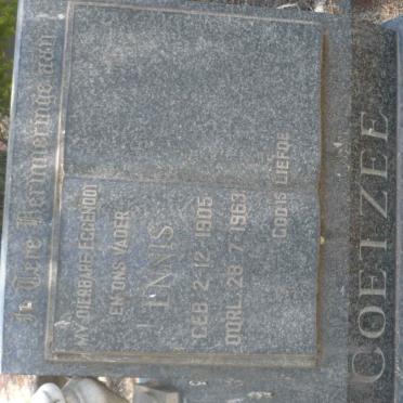 COETZEE Ennis 1905-1963