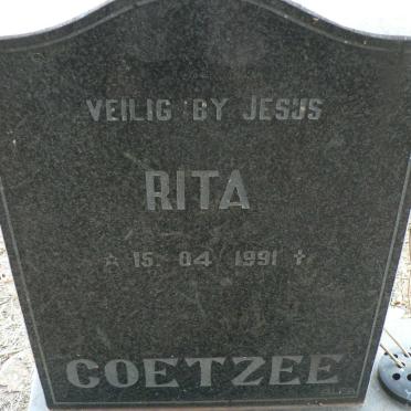 COETZEE Rita 1991-1991