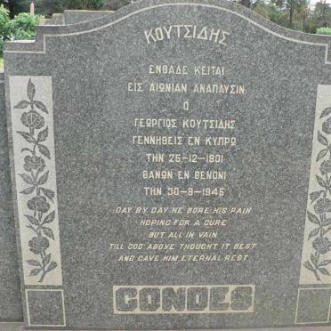CONDES George 1901-1945