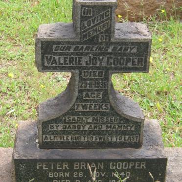 COOPER Valerie Joy -1936 :: COOPER Peter Brian 1940-1945