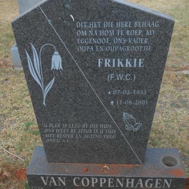 COPPENHAGEN F.W.C., van 1933-2001
