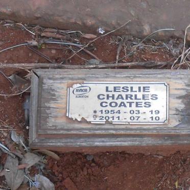 COATES Leslie Charles 1954-2011