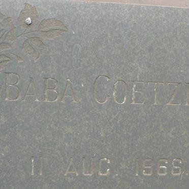 COETZEE Baba -1966