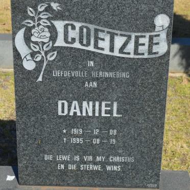 COETZEE Daniel 1919-1995