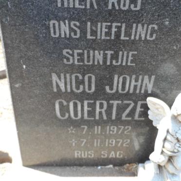COERTZE Nico John 1972-1972