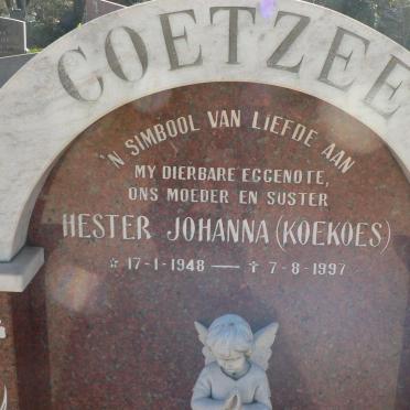 COETZEE Hester Johanna 1948-1997