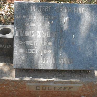 COETZEE Johannes Cornelius 1899-1969