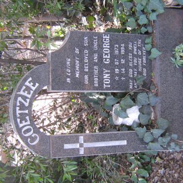 COETZEE Tony George 1973-1994
