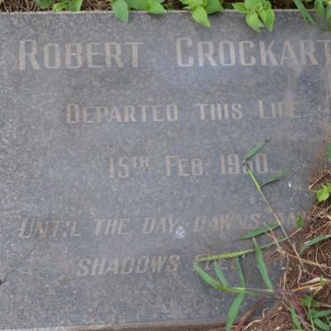 CROCKART Robert -1950