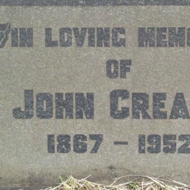 CREASE John 1867-1952