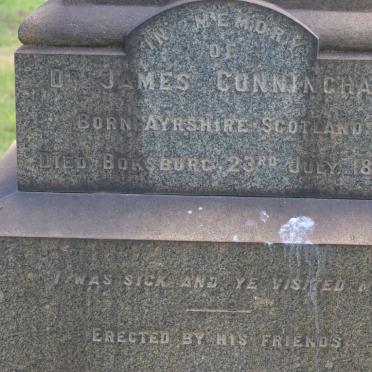 CUNNINGHAM James -1899