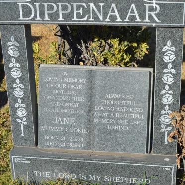 DIPPENAAR Jane 1923-1999