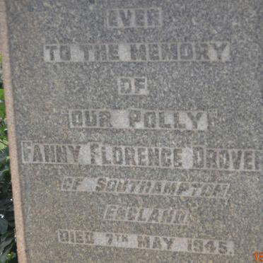 DROVER Fanny Florence -1945