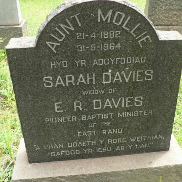 DAVIES Sarah 1882-1964