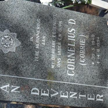 DEVENTER Cornelius D., van 1940-1994
