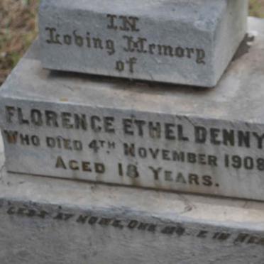 DENNY Florence Ethel -1908