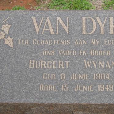 DYK Burgert Wynand, van 1904-1949