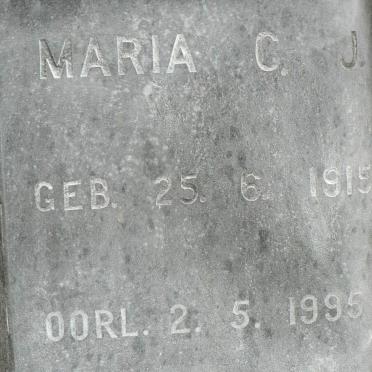 DOUBELL Maria C.J. 1915-1995