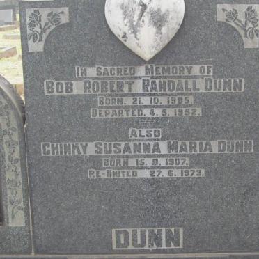 DUNN Robert Randall 1905-1952 &amp; Susanna Maria 1907-1979
