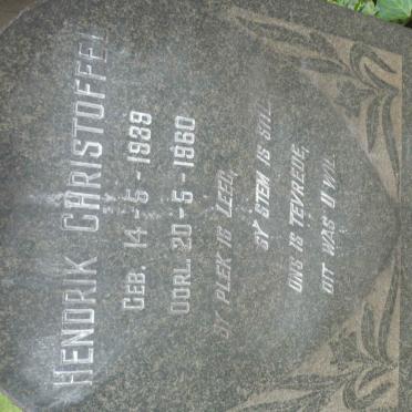 DEYSEL Hendrik Christoffel 1939-1960