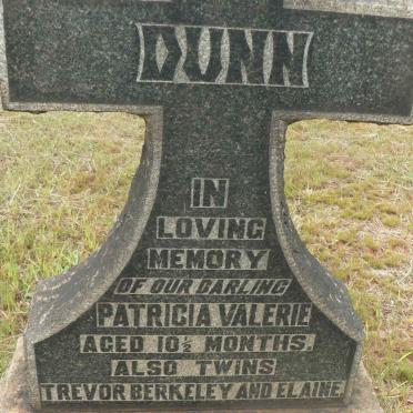 DUNN Patricia Valerie :: DUNN Trevor Berkeley :: DUNN Elaine